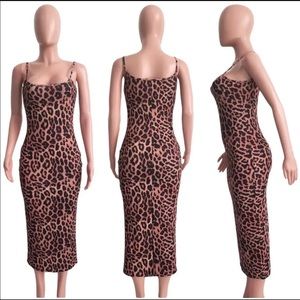 Leopard Print Dress